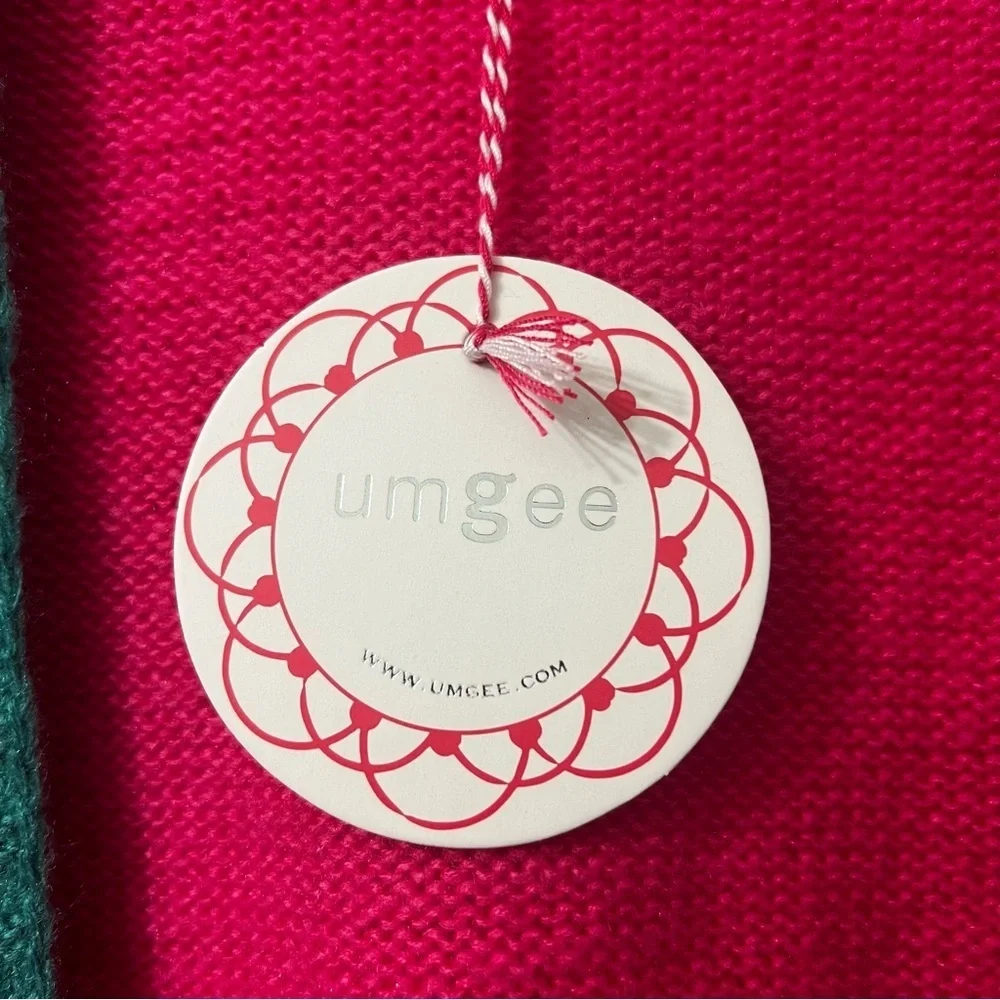 Umgee S Open Front Cardigan Duster Oversized 90s Retro Animal Print Pink Teal